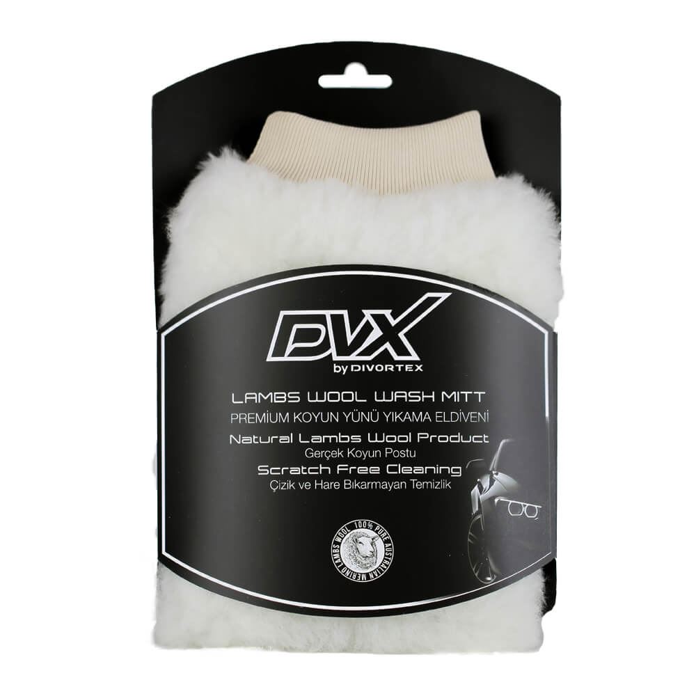 Divortex Merino  Lambswool Polishing & Washing Gloves
