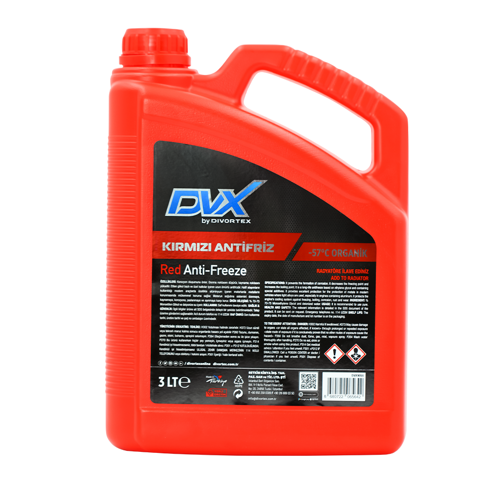 Red Organic Anti-Freeze