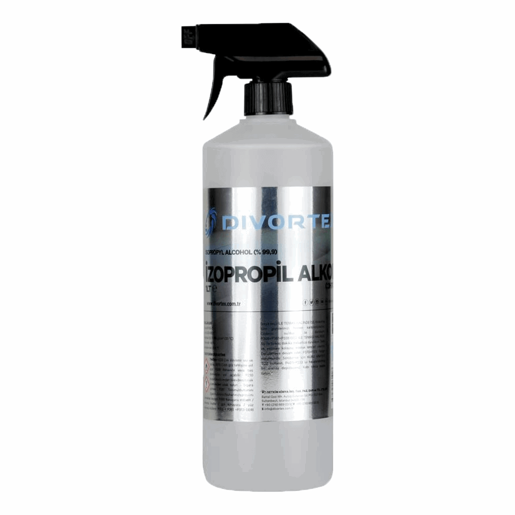 Divortex Isopropyl Alcohol C3H70H (%99.9 PURE)