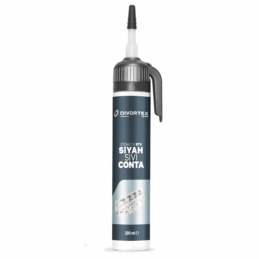 Divortex Black Silicone Sealing Compound with Trigger